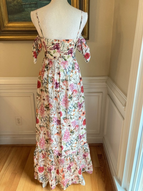 LULU’S Panarea Botanical Floral Maxi Dress NWT - Picture 6 of 15